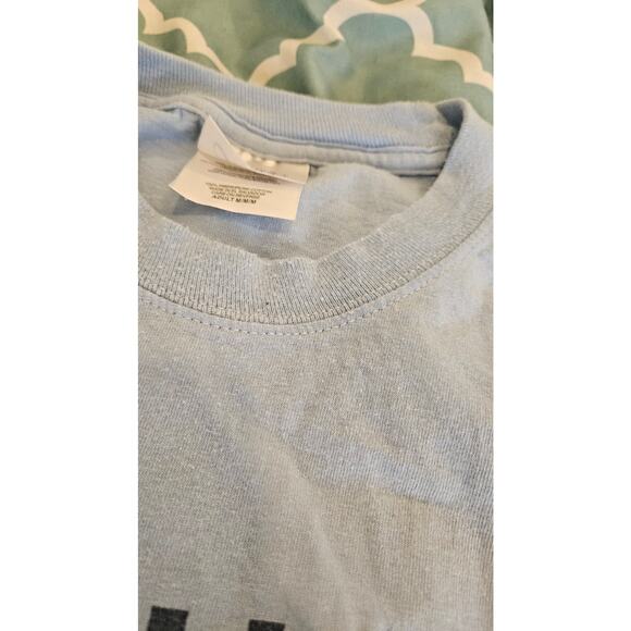 Medium Light Blue Short Sleeve T-Shirt - Picture 3 of 10